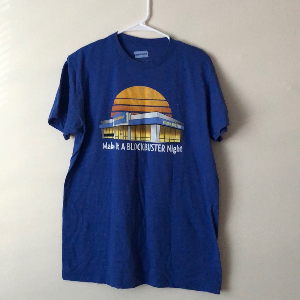 Blockbuster graphic tee shirt!